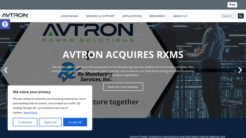 Home - Avtron Power Solutions - The Global Leader in Load Banks