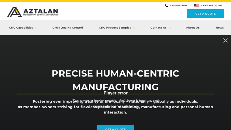 Custom Precision Machining & Manufacturing Servicing the Medical Industry | Precision CNC Part Manufacturer | CNC Machining Services in Wisconsin | Aztalan Engineering Inc.