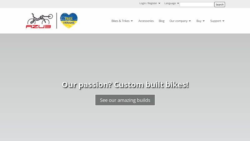 Custom built recumbent bikes & trikes | AZUB recumbents