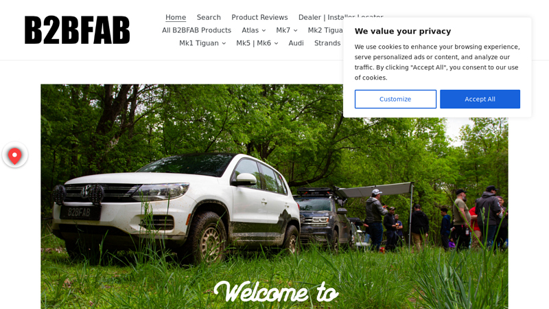 Volkswagen & Audi Overlanding Parts | B2BFAB