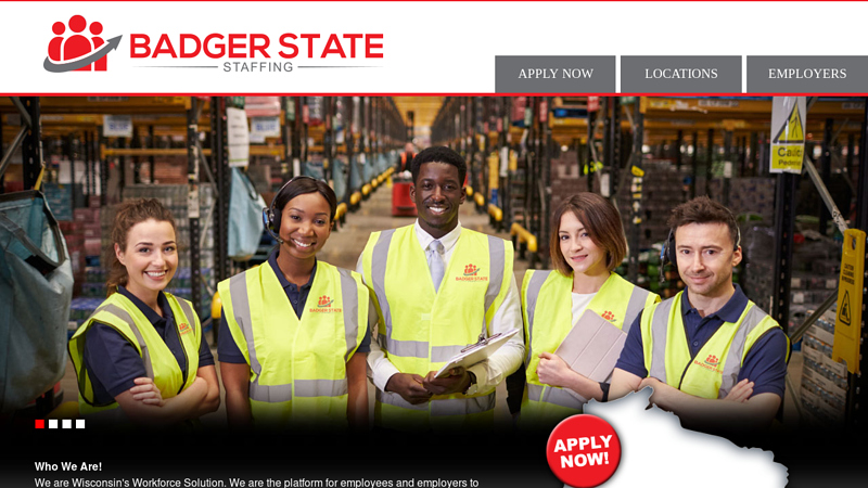 Staffing Services in Appleton, Stevens Point, Marshfield, Wausau, Wisconsin Rapids - Badger State Staffing