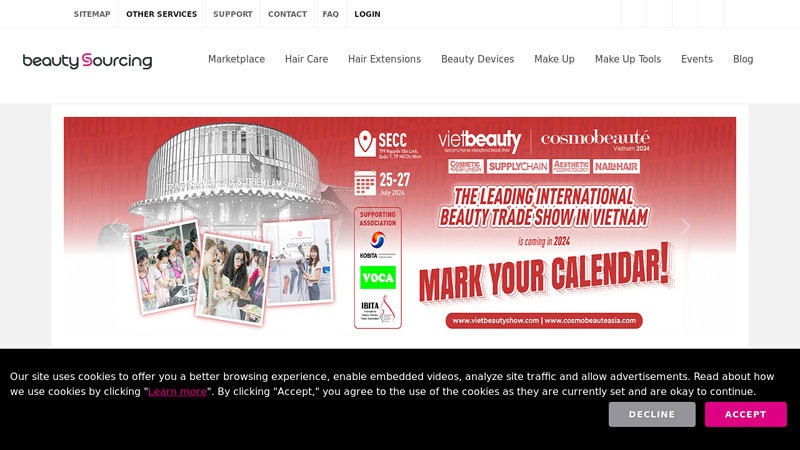 BeautySourcing: Your One-Stop B2B Marketplace for Hair Salon Tools, Hair Extensions, Home-Use Beauty Devices,and Makeup Products