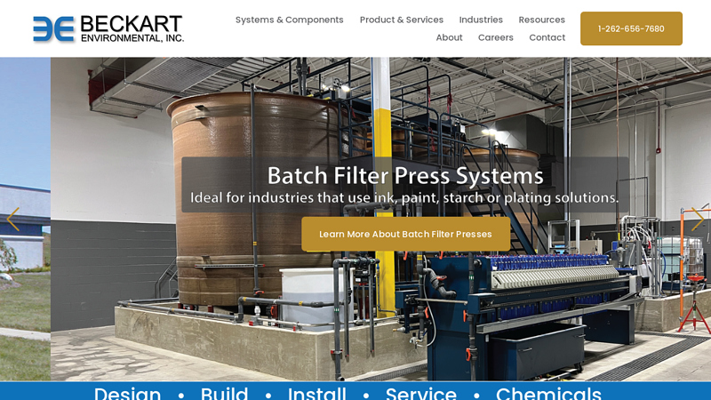 Beckart Environmental - Industrial Waste Water Treatment