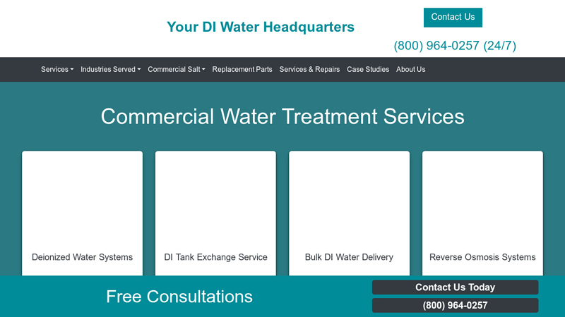 Commercial Water Treatment Company | Besco Commercial Water Treatment