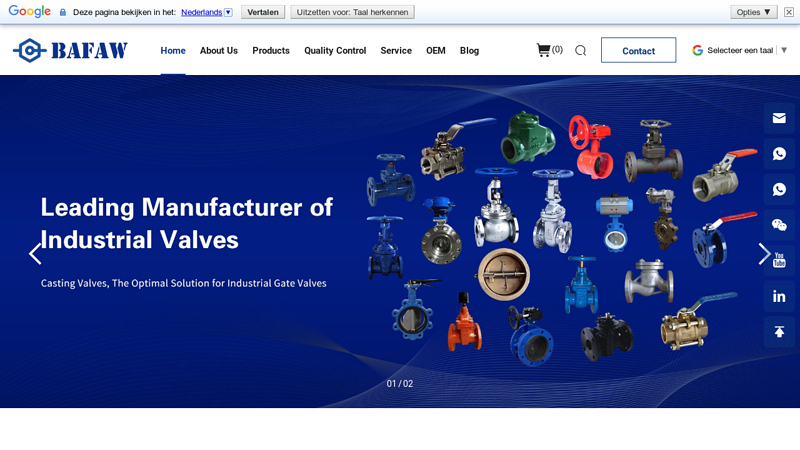 Industrial Valves Manufacturers, Valve Manufacturing Companies-BAFAW