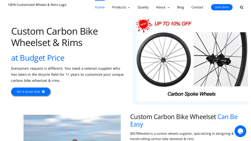 100% Customized Carbon Bike Wheelset & Rims - BESTWheelset