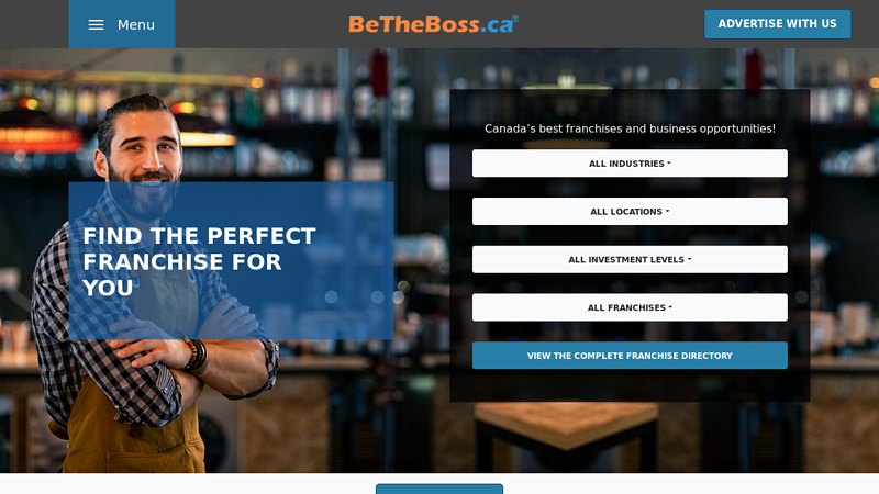 Best Franchise & Business Opportunities in Canada | Be The Boss