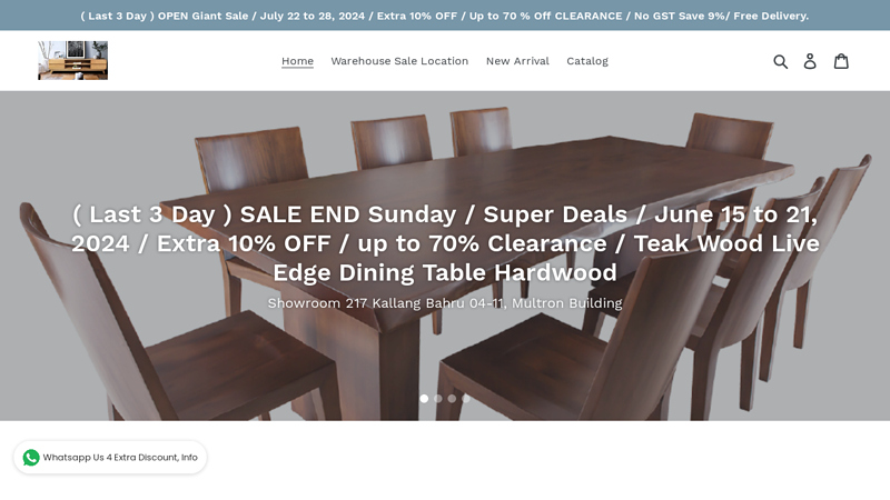 Big Sale Furniture TEAK WOOD FURNITURE IN SINGAPORE Scandinavian C Big-Sale-Furniture.com