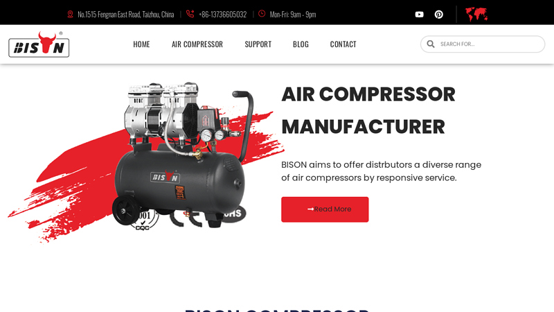 China Air Compressor Manufacturer & Supplier - BISON Compressor