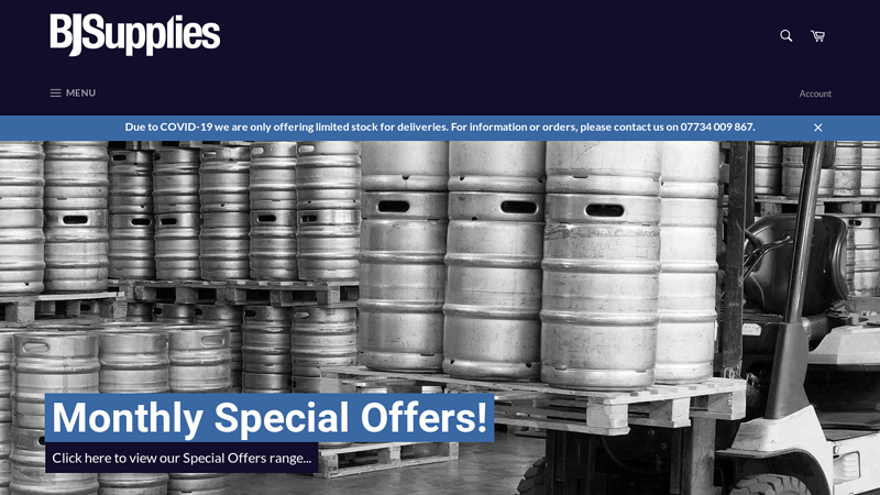 BJ Supplies | Cash & Carry - Licensed Trade Supplier, East Midlands