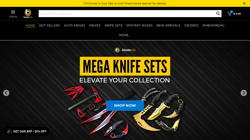 Buy Over 5000 Knives, Swords & Cutting Tools Online at the Lowest Prices - Blade City