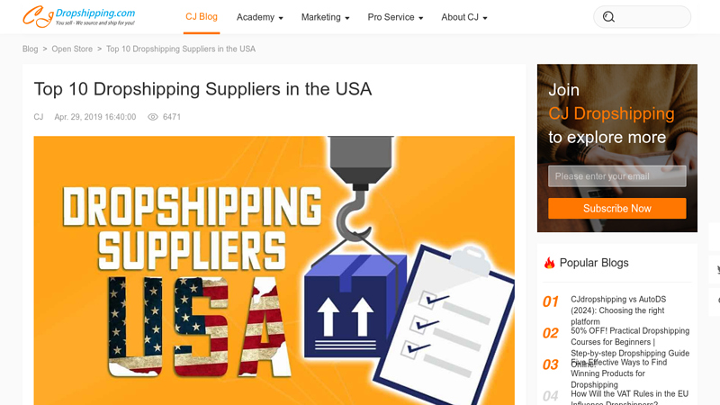 Image of TOP 10 Verified American Dropshipping Suppliers