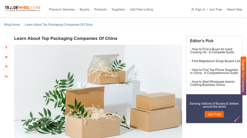 Image of Top Packaging Manufacturers Of China | Chinese Packaging Companies ...