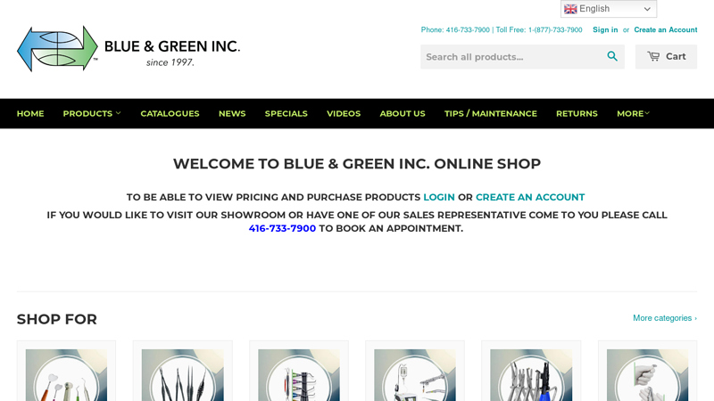 Blue & Green Inc. www.blueandgreeninc.com; Blue & Green Inc. www.blueandgreeninc.com