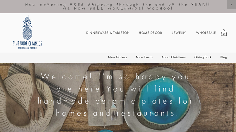 Blue Door Ceramics | Handmade Ceramic Tableware & Decor