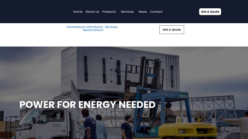 Diesel Generator Suppliers and Manufacturer in UAE | Blue Dot