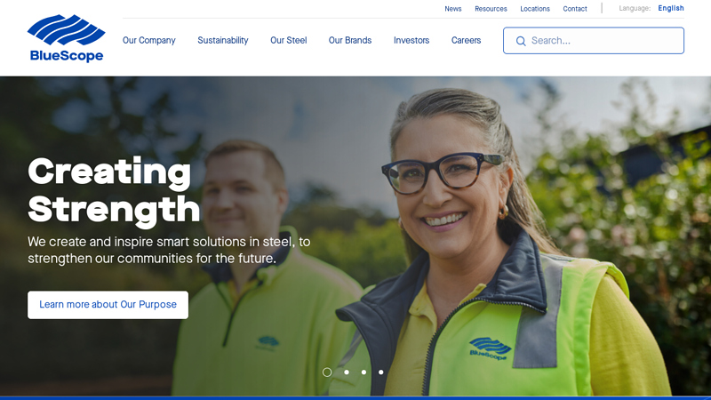 BlueScope.com - Home Page