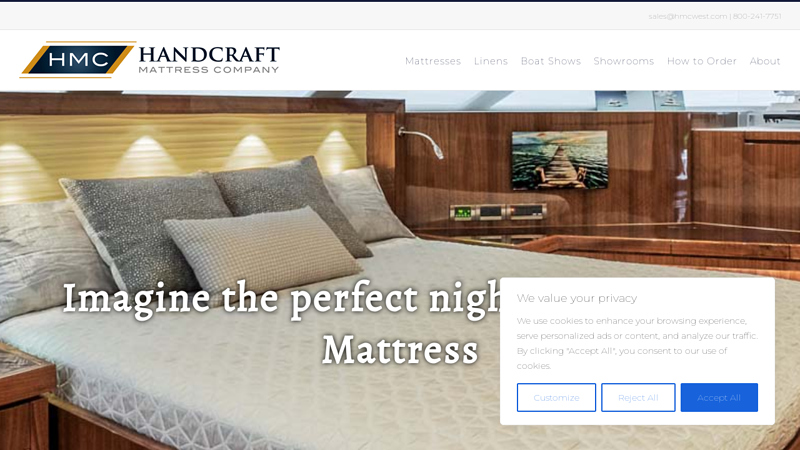 Handcraft Mattress Company - Boat Beds