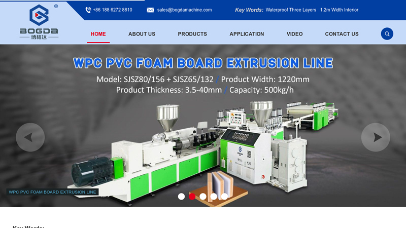 Plastic UPVC window and door profile extrusion machine, PVC Skirting Board Extrusion Machine