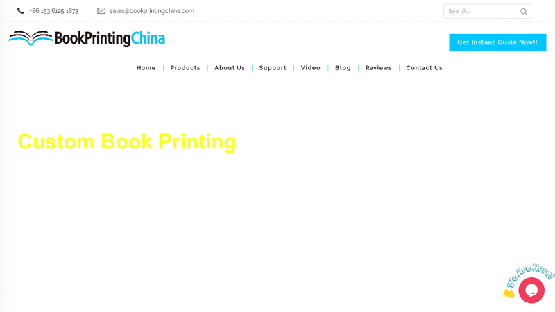 Professional Custom Book Printing Service Company In China