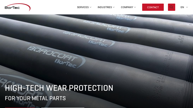 Excellent wear protection for your products ? BorTec