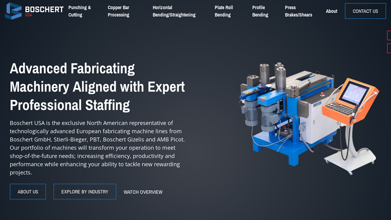 Bending machines, plate roll machines, punching & cutting solutions