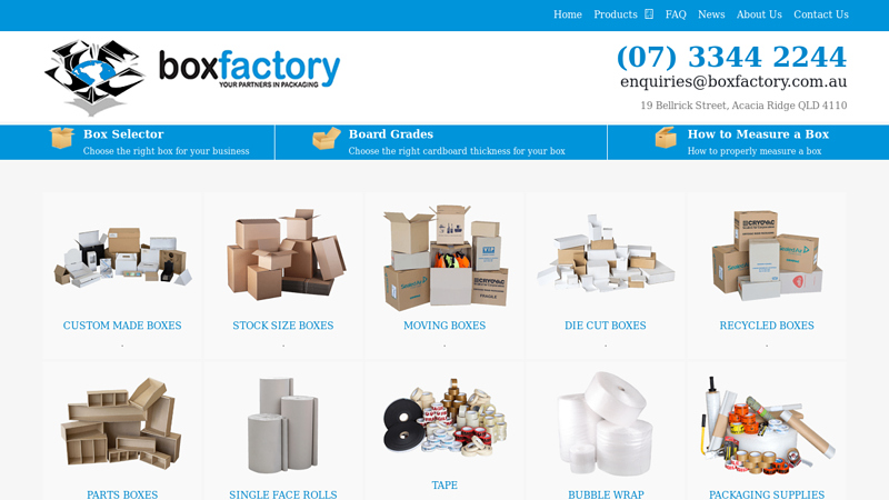 Boxfactory: Moving and Packing Boxes | Cardboard Boxes