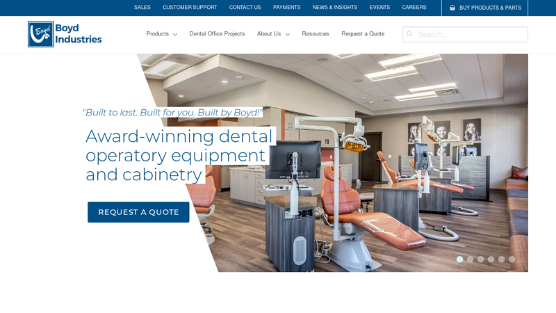 Award-Winning Healthcare Operatory Equipment | Boyd Industries | SMR