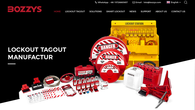 Lockout Tagout Manufacturer - BOZZYS