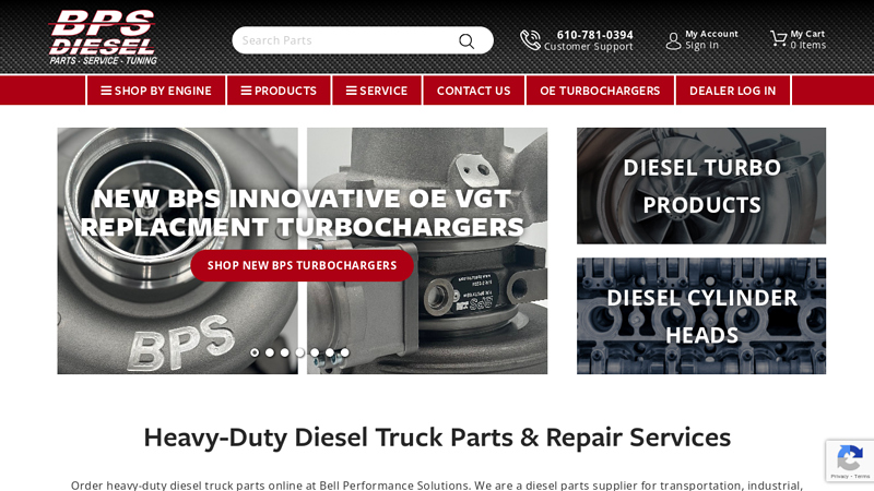 Diesel Part Supplier | Shop Heavy Duty Diesel Truck Parts C BPS Diesel