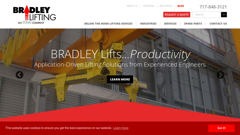 Custom Below the Hook Lifting Equipment and Service | Bradley Lifting