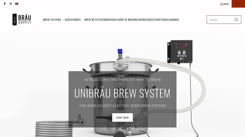 Br?u Supply - Offering All-In-One Brewing Systems And More