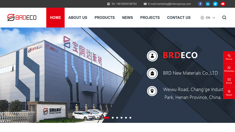 Products | Sandwich (PU) panels | Rockwool, PIR, PU, TPS and EPS Panels | BRD NEW MATERIALS