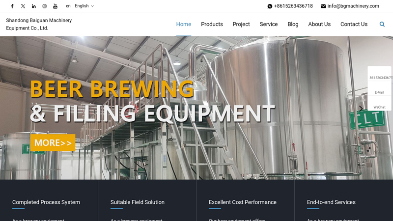 Image of China Beer Brewing Equipment Manufacturers, Beer Filling Line Suppliers ...