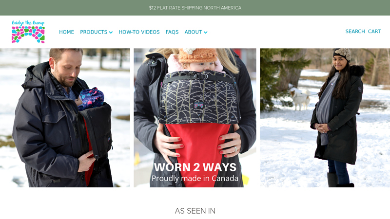 Winter Coat Extensions for Pregnancy and Babywearing C Bridge the Bump Inc.