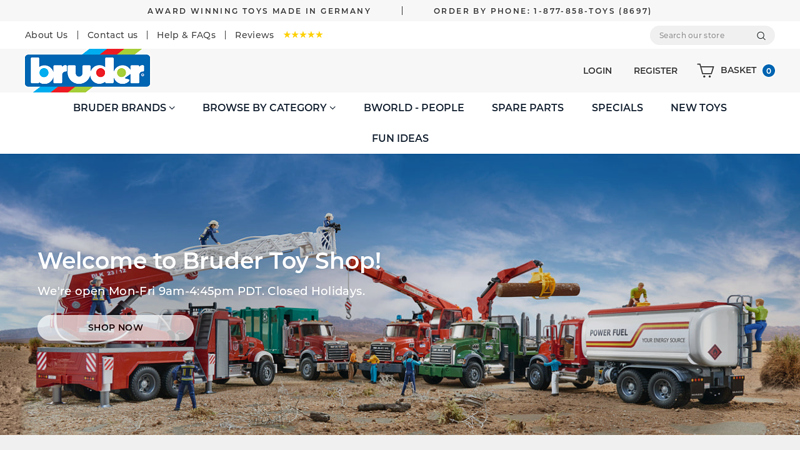 Bruder Toy Shop