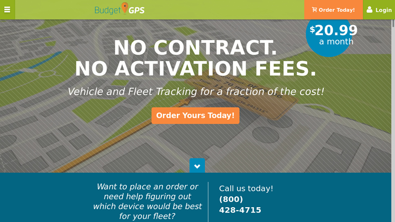 No Contract GPS - BudgetGPS Low Cost GPS Fleet Tracking