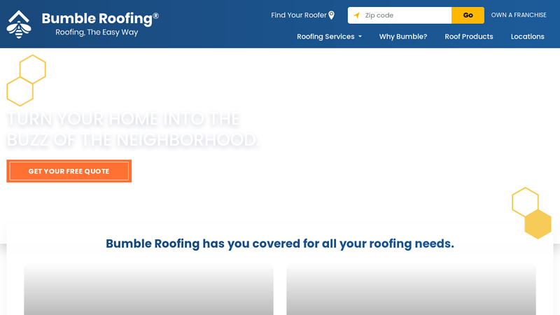 Bumble Roofing Roof Replacement |Roof Repair