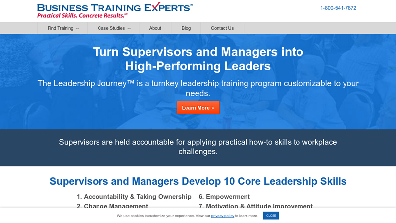 Customizable Turnkey Leadership Training | Business Training Experts