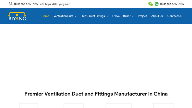 Image of Premier Ventilation Duct and Fittings Manufacturer in China