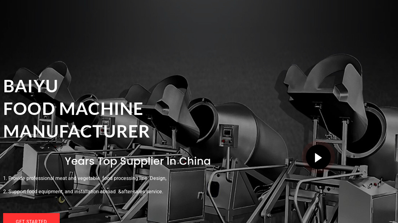 Image of Food Processing Machinery Manufacturers and Supplier China