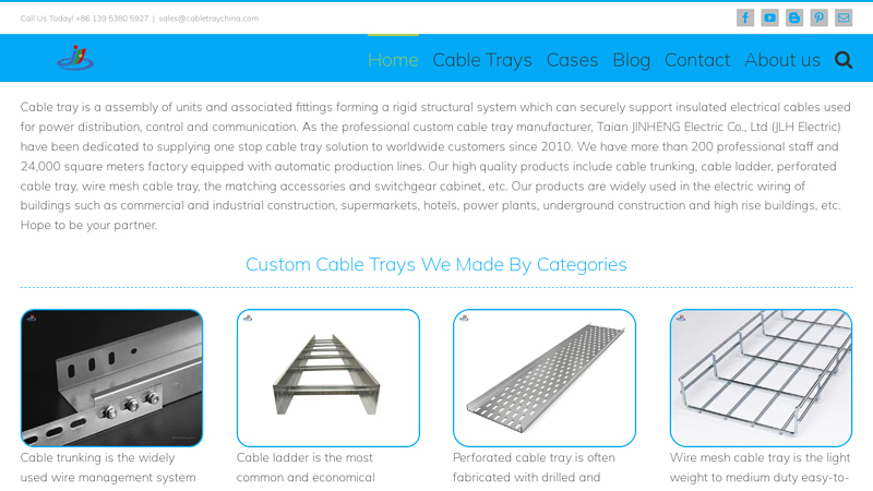 Image of Cable Tray, Cable Trunking, Cable Ladder, Perforated Cable Tray