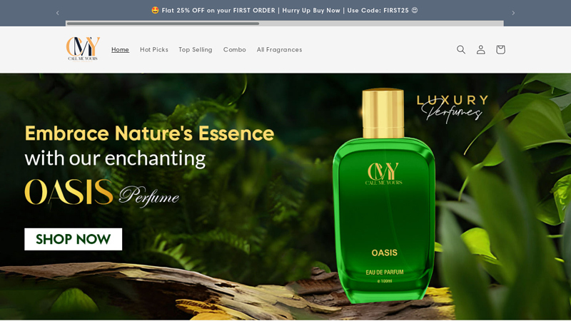 Buy Long-Lasting Luxury Fragrance- Call Me Yours (CMY) C Callmeyours