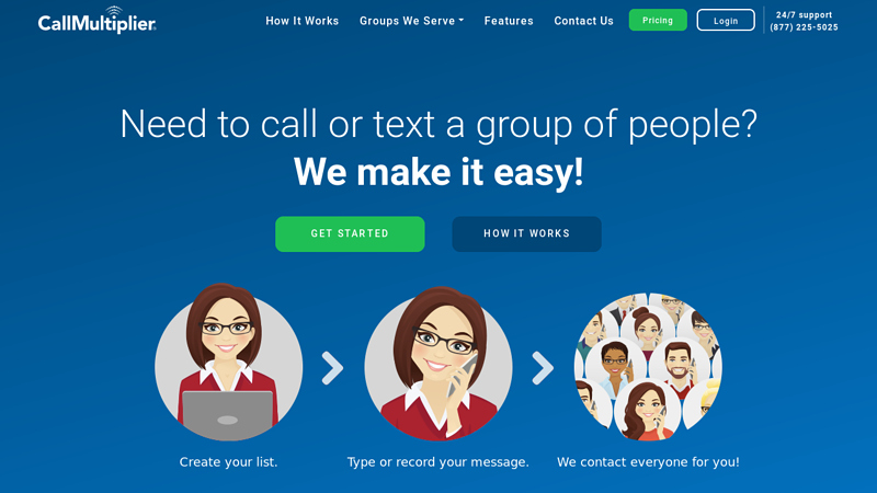 Easily Send Automated Calls & Texts | CallMultiplier