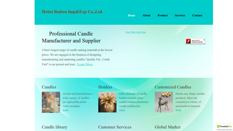 Image of China Candle Manufacturer and China Candles Supplier