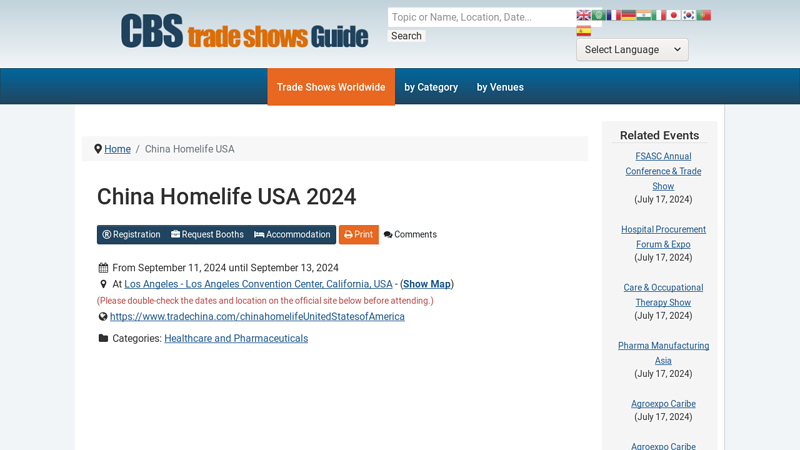 Image of China Homelife USA 2024 Los Angeles