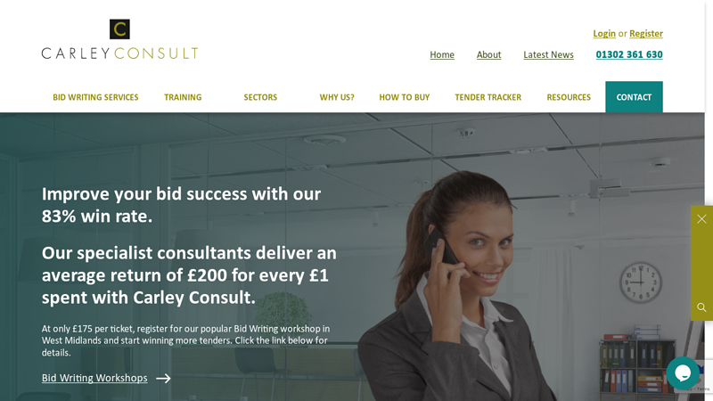 Award Winning Bid Writing Consultants | Carley Consult