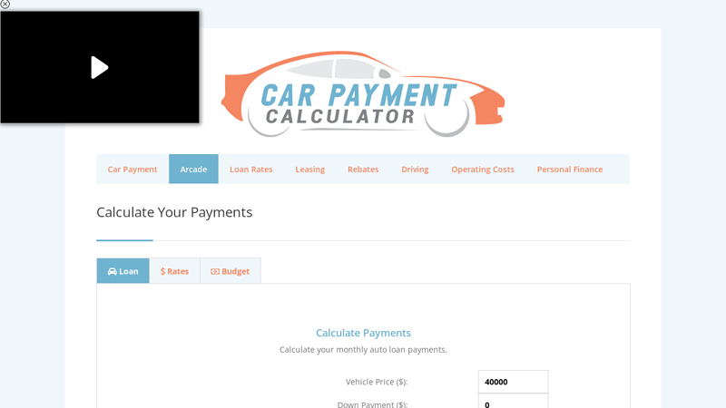 Car Payment Calculator