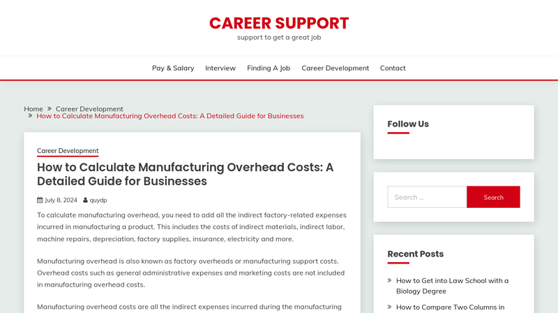 Image of How to Calculate Manufacturing Overhead Costs: A Detailed Guide for ...