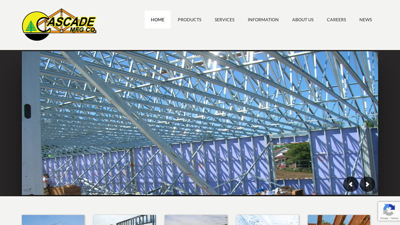 Cascade Manufacturing Company  Steel Trusses, Steel Wall Panels, Wood Trusses, Engineered Lumber